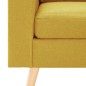 vidaXL Sessel Gelb Stoff vidaXL Sessel Gelb Stoff