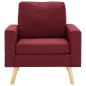 vidaXL Sessel Weinrot Stoff vidaXL Sessel Weinrot Stoff