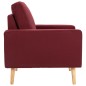 vidaXL Sessel Weinrot Stoff vidaXL Sessel Weinrot Stoff