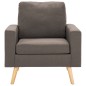 vidaXL Sessel Taupe Stoff vidaXL Sessel Taupe Stoff