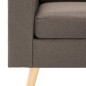 vidaXL Sessel Taupe Stoff vidaXL Sessel Taupe Stoff