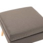 vidaXL Fußhocker Taupe Stoff vidaXL Fußhocker Taupe Stoff