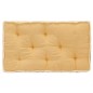 vidaXL Palettensofa-Kissen Gelb 73x40x7 cm vidaXL Palettensofa-Kissen Gelb 73x40x7 cm