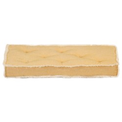 vidaXL Palettensofa-Kissen Gelb 73x40x7 cm