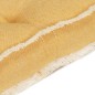 vidaXL Palettensofa-Kissen Gelb 73x40x7 cm vidaXL Palettensofa-Kissen Gelb 73x40x7 cm