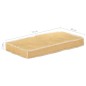 vidaXL Palettensofa-Kissen Gelb 73x40x7 cm vidaXL Palettensofa-Kissen Gelb 73x40x7 cm