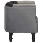 vidaXL Sessel Schwarz Echtleder und Massivholz Mango vidaXL Sessel Schwarz Echtleder und Massivholz Mango