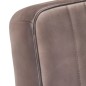 vidaXL Freischwinger Sessel Distressed Braun Echtleder vidaXL Freischwinger Sessel Distressed Braun Echtleder