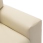 vidaXL Kindersessel Kunstleder Creme vidaXL Kindersessel Kunstleder Creme