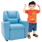 vidaXL Kindersessel Kunstleder Blau vidaXL Kindersessel Kunstleder Blau