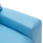 vidaXL Kindersessel Kunstleder Blau vidaXL Kindersessel Kunstleder Blau