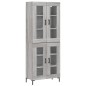 Highboard Grau Sonoma 69,5x34x180 cm Holzwerkstoff Highboard Grau Sonoma 69,5x34x180 cm Holzwerkstoff