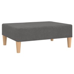 vidaXL Fußhocker Hellgrau 78x56x32 cm Stoff 