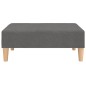 vidaXL Fußhocker Hellgrau 78x56x32 cm Stoff vidaXL Fußhocker Hellgrau 78x56x32 cm Stoff