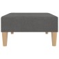 vidaXL Fußhocker Hellgrau 78x56x32 cm Stoff vidaXL Fußhocker Hellgrau 78x56x32 cm Stoff