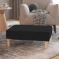 vidaXL Fußhocker Schwarz 78x56x32 cm Stoff vidaXL Fußhocker Schwarz 78x56x32 cm Stoff