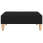 vidaXL Fußhocker Schwarz 78x56x32 cm Stoff vidaXL Fußhocker Schwarz 78x56x32 cm Stoff