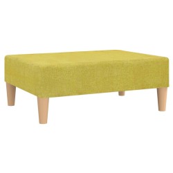 vidaXL Fußhocker Grün 78x56x32 cm Stoff