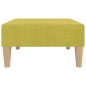 vidaXL Fußhocker Grün 78x56x32 cm Stoff vidaXL Fußhocker Grün 78x56x32 cm Stoff