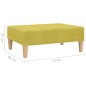 vidaXL Fußhocker Grün 78x56x32 cm Stoff vidaXL Fußhocker Grün 78x56x32 cm Stoff