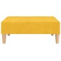 vidaXL Fußhocker Gelb 78x56x32 cm Stoff vidaXL Fußhocker Gelb 78x56x32 cm Stoff