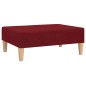vidaXL Fußhocker Weinrot 78x56x32 cm Stoff vidaXL Fußhocker Weinrot 78x56x32 cm Stoff