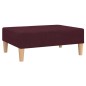 vidaXL Fußhocker Lila 78x56x32 cm Stoff vidaXL Fußhocker Lila 78x56x32 cm Stoff