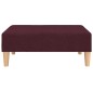 vidaXL Fußhocker Lila 78x56x32 cm Stoff vidaXL Fußhocker Lila 78x56x32 cm Stoff