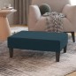 vidaXL Fußhocker Blau 78x56x32 cm Samt vidaXL Fußhocker Blau 78x56x32 cm Samt