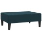 vidaXL Fußhocker Blau 78x56x32 cm Samt vidaXL Fußhocker Blau 78x56x32 cm Samt