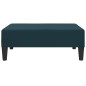 vidaXL Fußhocker Blau 78x56x32 cm Samt vidaXL Fußhocker Blau 78x56x32 cm Samt
