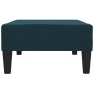 vidaXL Fußhocker Blau 78x56x32 cm Samt vidaXL Fußhocker Blau 78x56x32 cm Samt
