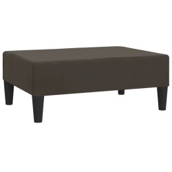 vidaXL Fußhocker Dunkelgrau 78x56x32 cm Samt