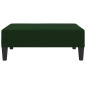 vidaXL Fußhocker Dunkelgrün 78x56x32 cm Samt vidaXL Fußhocker Dunkelgrün 78x56x32 cm Samt