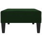 vidaXL Fußhocker Dunkelgrün 78x56x32 cm Samt vidaXL Fußhocker Dunkelgrün 78x56x32 cm Samt