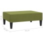 vidaXL Fußhocker Hellgrün 78x56x32 cm Samt vidaXL Fußhocker Hellgrün 78x56x32 cm Samt