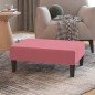 vidaXL Fußhocker Rosa 78x56x32 cm Samt vidaXL Fußhocker Rosa 78x56x32 cm Samt
