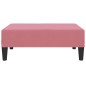 vidaXL Fußhocker Rosa 78x56x32 cm Samt vidaXL Fußhocker Rosa 78x56x32 cm Samt