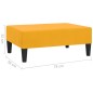 vidaXL Fußhocker Gelb 78x56x32 cm Samt vidaXL Fußhocker Gelb 78x56x32 cm Samt