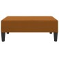 vidaXL Fußhocker Braun 78x56x32 cm Samt vidaXL Fußhocker Braun 78x56x32 cm Samt