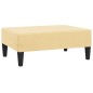 vidaXL Fußhocker Creme 78x56x32 cm Samt vidaXL Fußhocker Creme 78x56x32 cm Samt