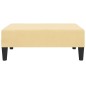 vidaXL Fußhocker Creme 78x56x32 cm Samt vidaXL Fußhocker Creme 78x56x32 cm Samt
