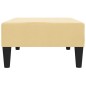 vidaXL Fußhocker Creme 78x56x32 cm Samt vidaXL Fußhocker Creme 78x56x32 cm Samt