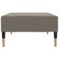 vidaXL Fußhocker Hellgrau 78x56x32 cm Samt vidaXL Fußhocker Hellgrau 78x56x32 cm Samt