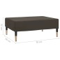 vidaXL Fußhocker Dunkelgrau 78x56x32 cm Samt vidaXL Fußhocker Dunkelgrau 78x56x32 cm Samt