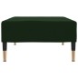 vidaXL Fußhocker Dunkelgrün 78x56x32 cm Samt vidaXL Fußhocker Dunkelgrün 78x56x32 cm Samt