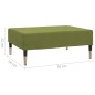vidaXL Fußhocker Hellgrün 78x56x32 cm Samt vidaXL Fußhocker Hellgrün 78x56x32 cm Samt