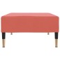 vidaXL Fußhocker Rosa 78x56x32 cm Samt vidaXL Fußhocker Rosa 78x56x32 cm Samt