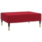 vidaXL Fußhocker Weinrot 78x56x32 cm Samt vidaXL Fußhocker Weinrot 78x56x32 cm Samt