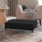vidaXL Fußhocker Schwarz 78x56x32 cm Samt vidaXL Fußhocker Schwarz 78x56x32 cm Samt